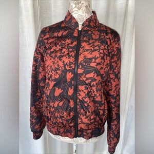 ILSE JACOBSEN Women's Jacket Floral Print Water Repellent Down Filled EU 38 US 8